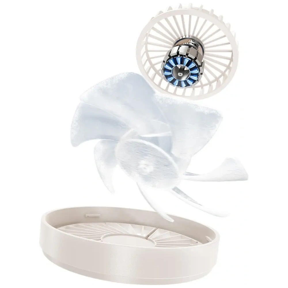 Wiatrak ręczny USAMS LiFE LU02 biały