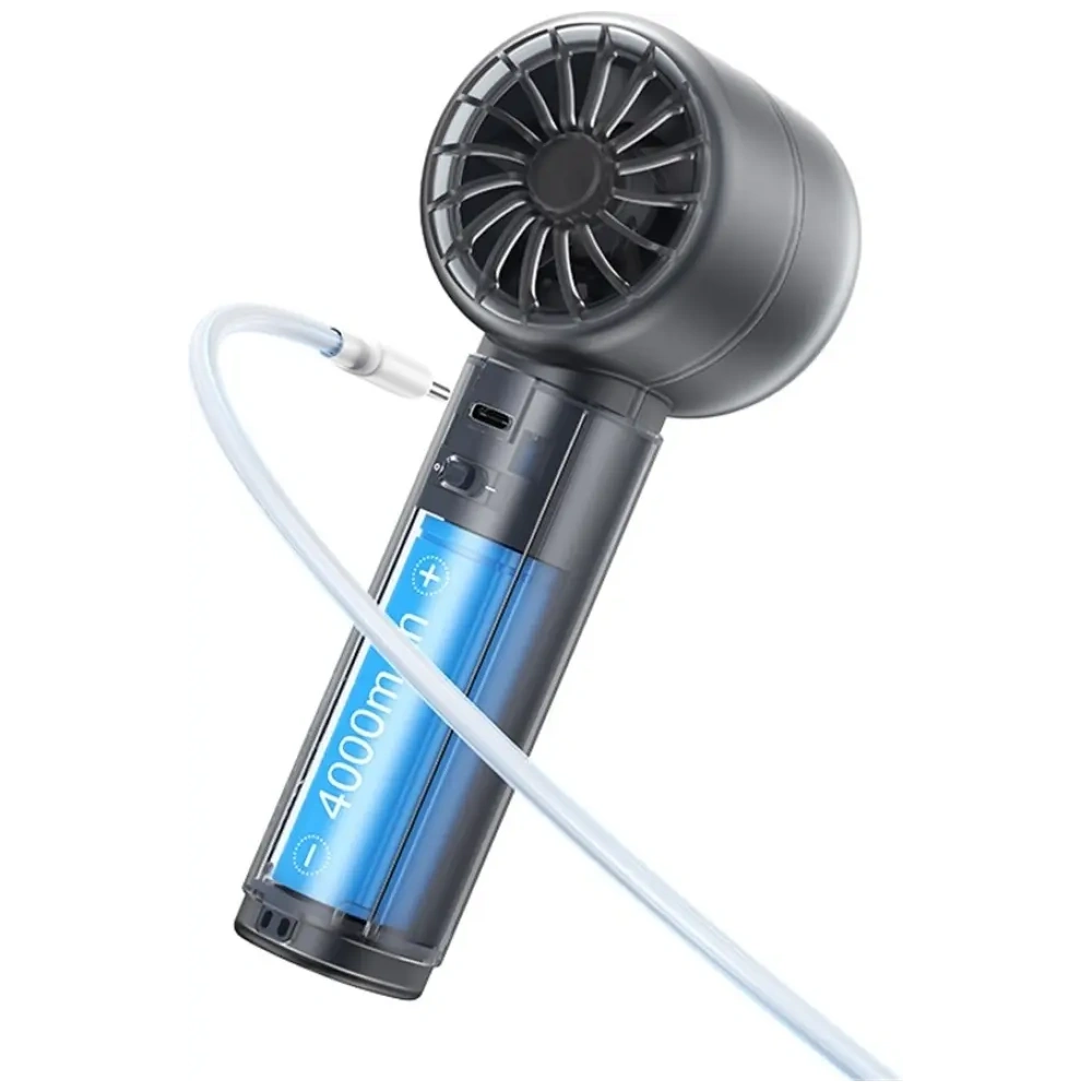 Wiatrak ręczny USAMS LiFE LU03 czarny