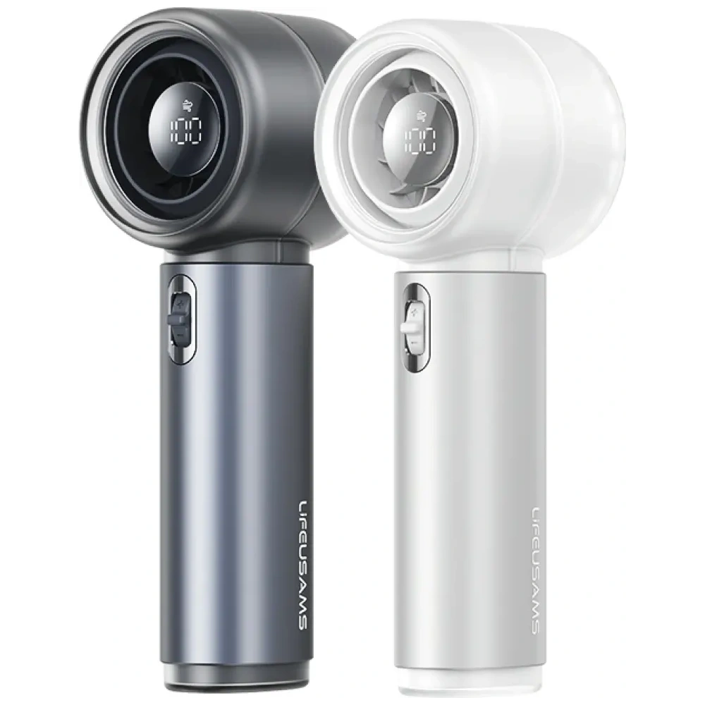 Wiatrak ręczny USAMS LiFE LU03 czarny