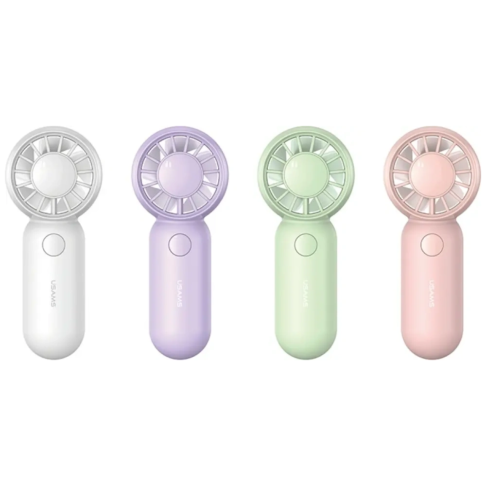 Wiatrak ręczny USAMS Mini Pocket ZB354 różowy