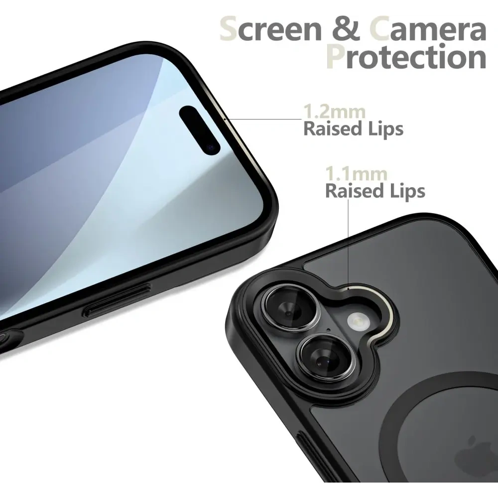 Etui Tech-Protect MagMat MagSafe do Apple iPhone 17 Matte Black