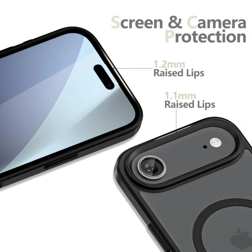 Etui Tech-Protect MagMat MagSafe do Apple iPhone 17 Air Matte Black