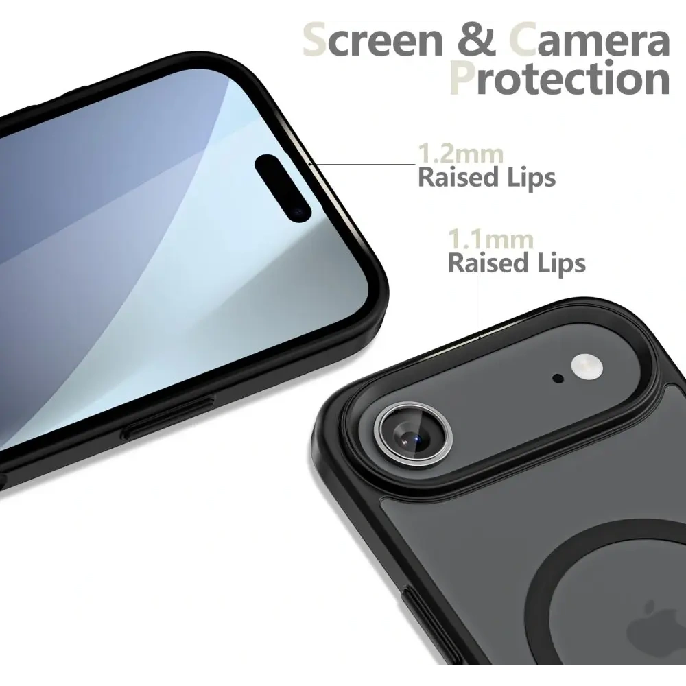 Etui Tech-Protect MagMat MagSafe do Apple iPhone Air Matte Black