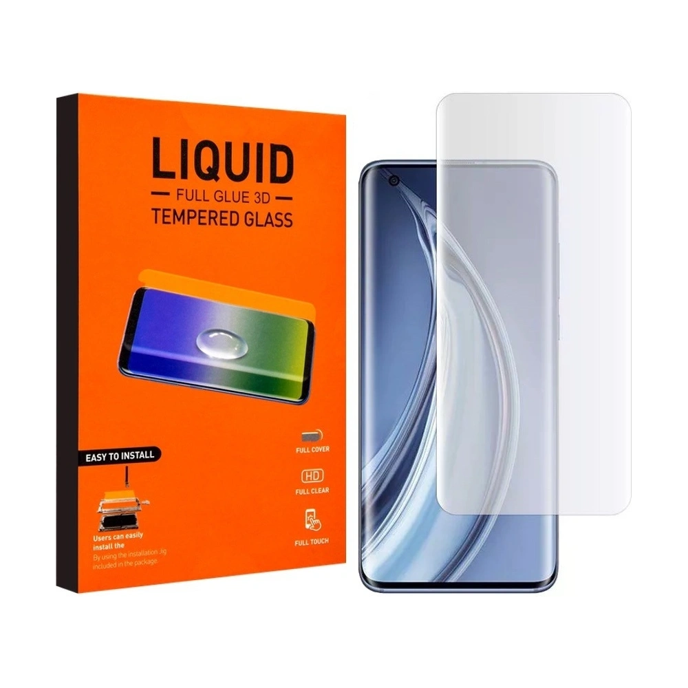 Zestaw naprawczy szkła UV Xiaomi Mi 10/Pro - T-Max - Home Screen