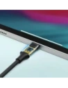 Adapter audio UGREEN AV161 USB-C (męski) / mini jack 3,5 mm (żeński) 10cm szary