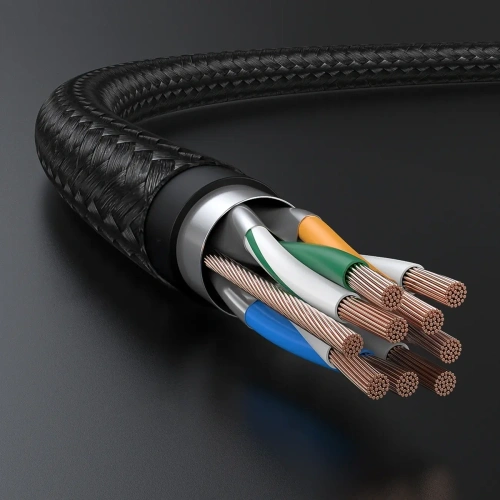 Kabel UGREEN NW150 30791 Ethernet RJ45 Cat 7 10Gbps 10m czarny