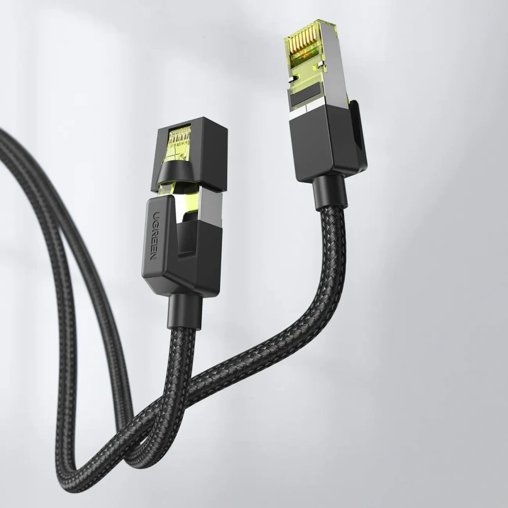 Kabel UGREEN NW150 30791 Ethernet RJ45 Cat 7 10Gbps 10m czarny