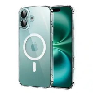 Etui UGREEN Classy Clear Magnetic do Apple iPhone 16 przezroczyste