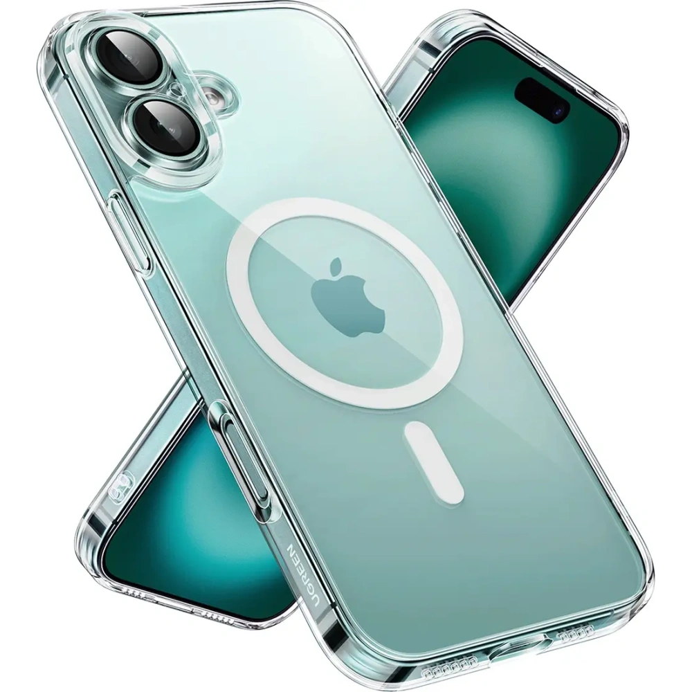 Etui UGREEN Classy Clear Magnetic do Apple iPhone 16 przezroczyste