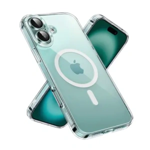Etui UGREEN Classy Clear Magnetic do Apple iPhone 16 Plus przezroczyste