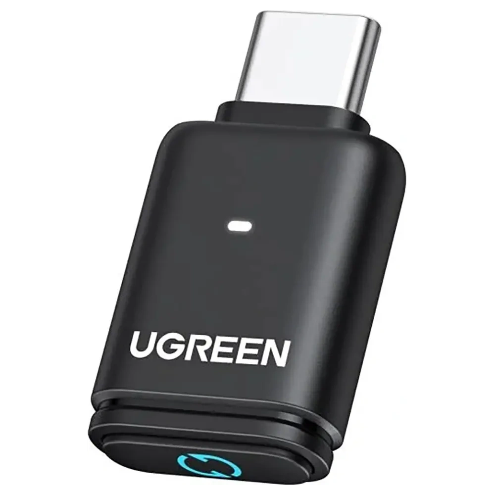 Adapter audio UGREEN BT501 USB-C Bluetooth 5.3 z aptX transmiter czarny