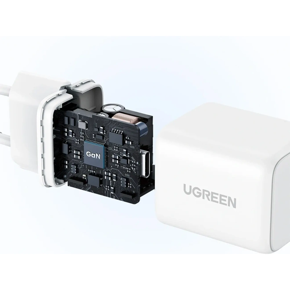 Ładowarka sieciowa UGREEN X512 20W GaN USB-C biała