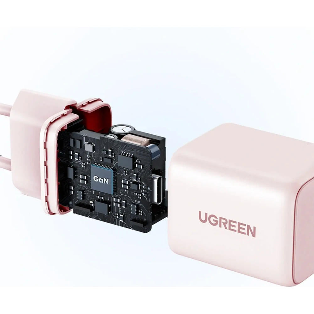 Ładowarka sieciowa UGREEN X512 20W GaN USB-C różowa