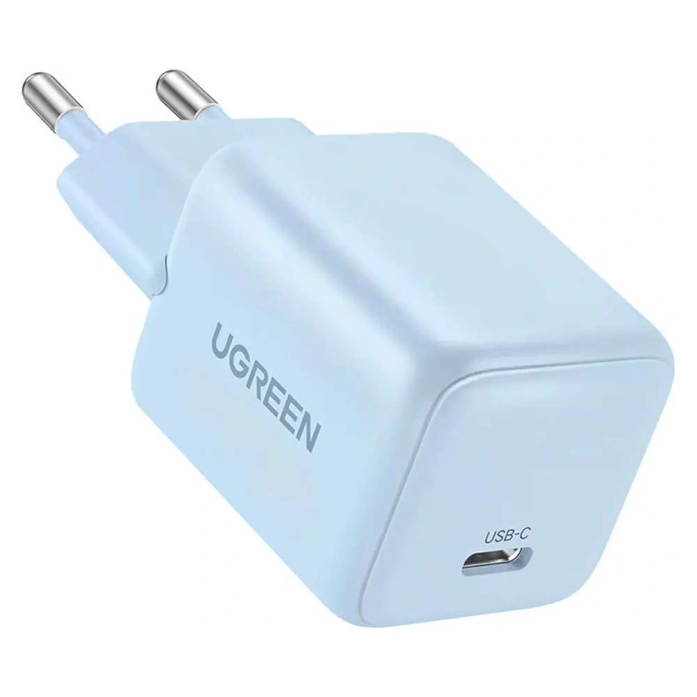 Ładowarka sieciowa UGREEN X512 20W GaN USB-C niebieska
