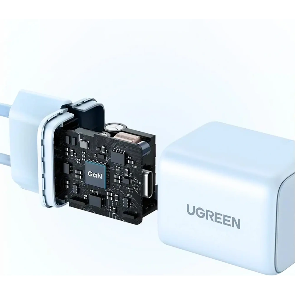 Ładowarka sieciowa UGREEN X512 20W GaN USB-C niebieska