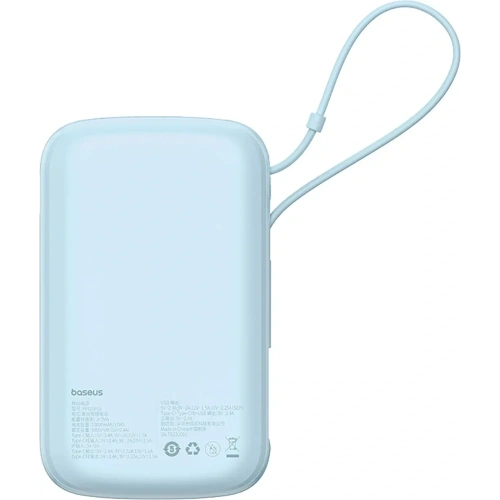 Powerbank Baseus Qpow Pro+ 22.5W 10000mAh USB-C niebieski