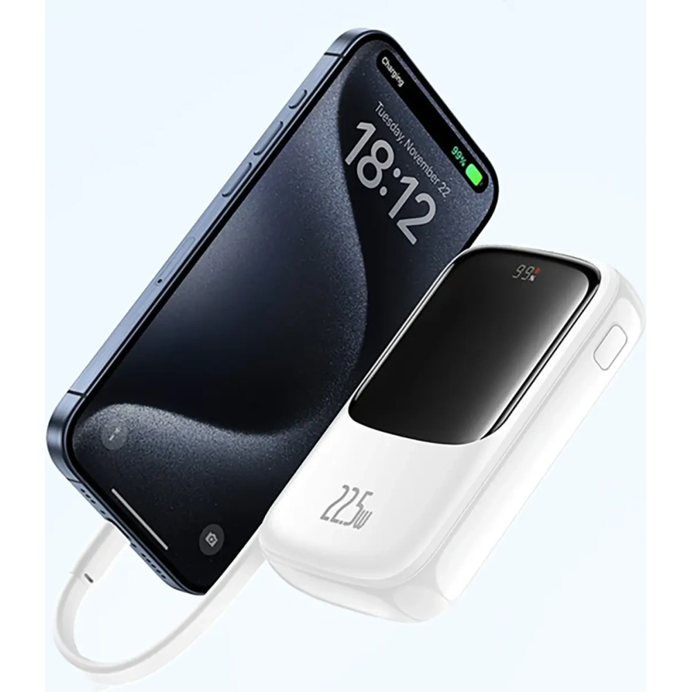 Powerbank Baseus Qpow Pro+ 22.5W 10000mAh USB-C biały
