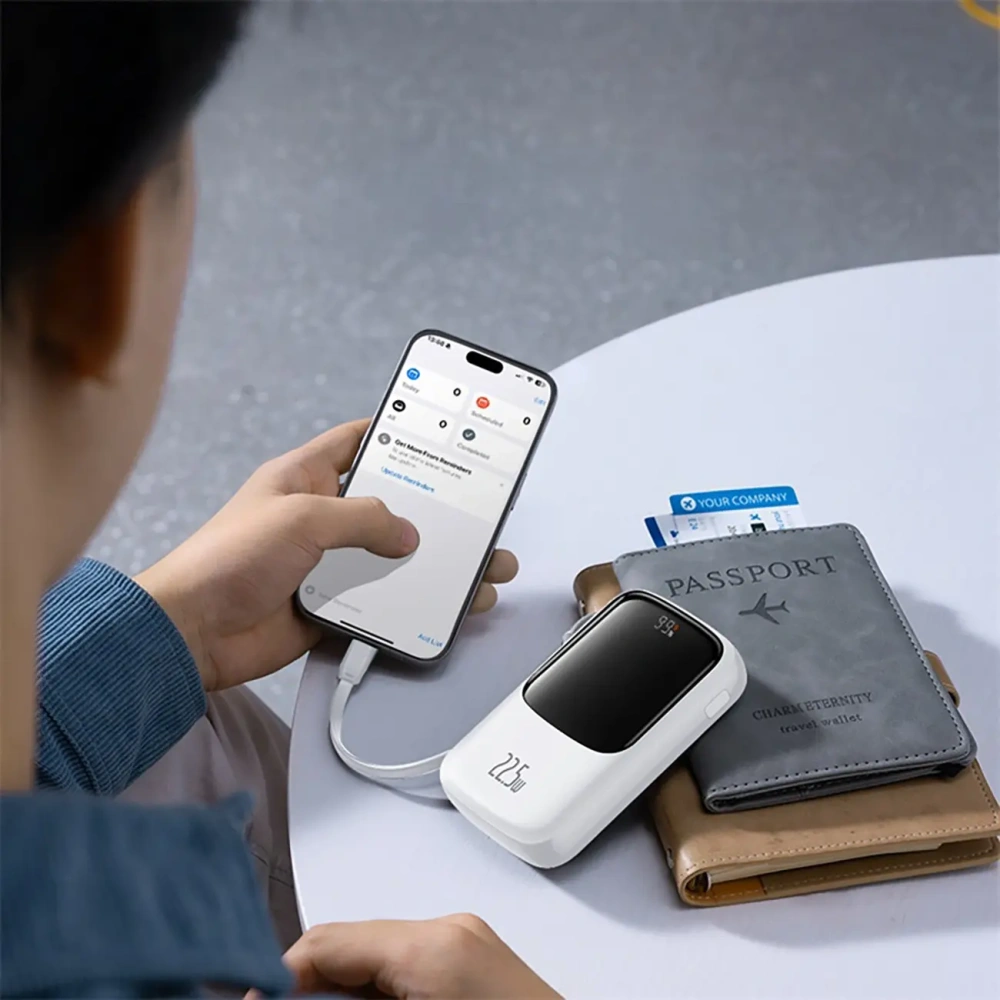 Powerbank Baseus Qpow Pro+ 22.5W 10000mAh USB-C biały
