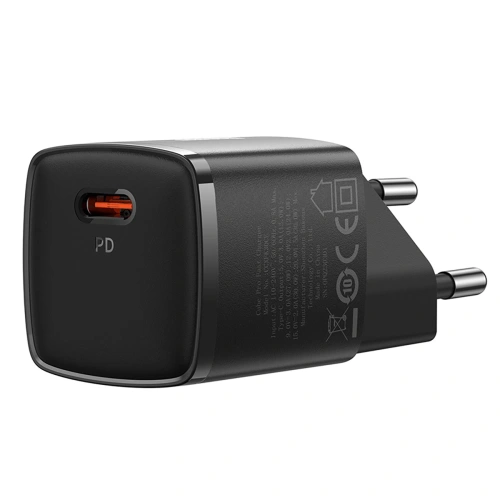 Ładowarka sieciowa Baseus Cube Pro 30W USB-C czarna
