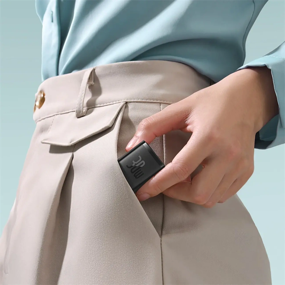 Ładowarka sieciowa Baseus Cube Pro 30W USB-C czarna