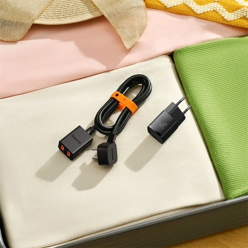 Ładowarka sieciowa Baseus Cube Pro 30W USB-C czarna