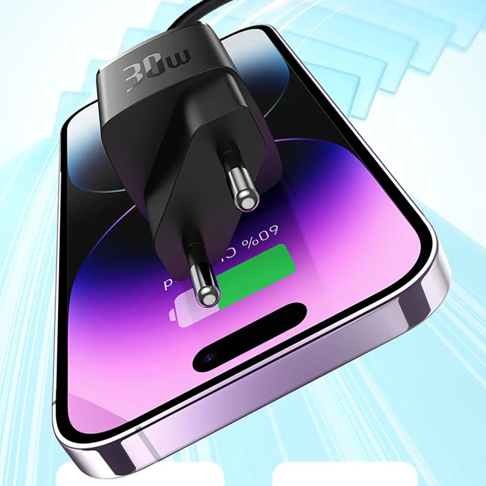 Ładowarka sieciowa Baseus Cube Pro 30W USB-C czarna