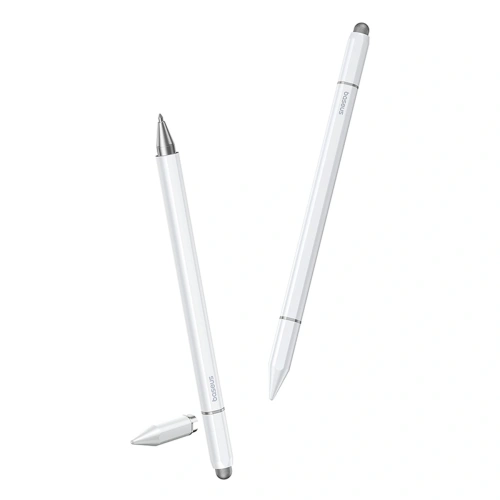 Rysik Baseus Smooth Writing III 3w1 stylus pasywny wersja magnetyczna biały