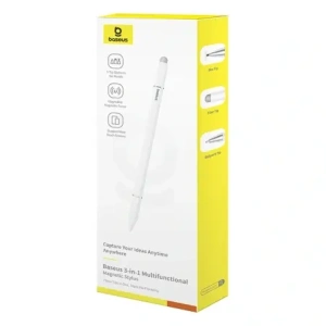 Rysik Baseus Smooth Writing III 3w1 stylus pasywny wersja magnetyczna biały