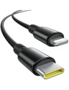 Ładowarka samochodowa Baseus Circular 60W USB-A, USB-C z wbudowanym kablem Lightning, USB-C 1.4m czarna