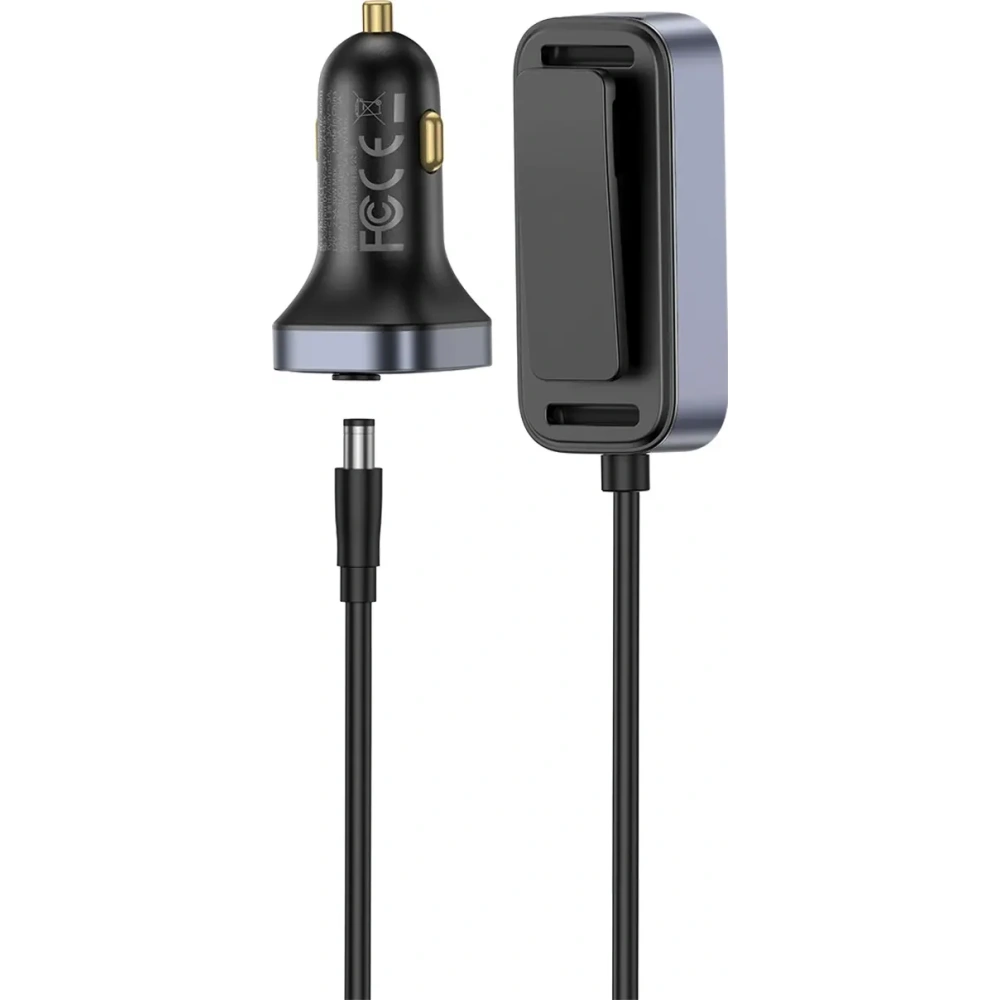 Ładowarka samochodowa Baseus BackseatPal L1 110W 3xUSB-A, 3xUSB-C z przedłużaczem 1.5m czarna