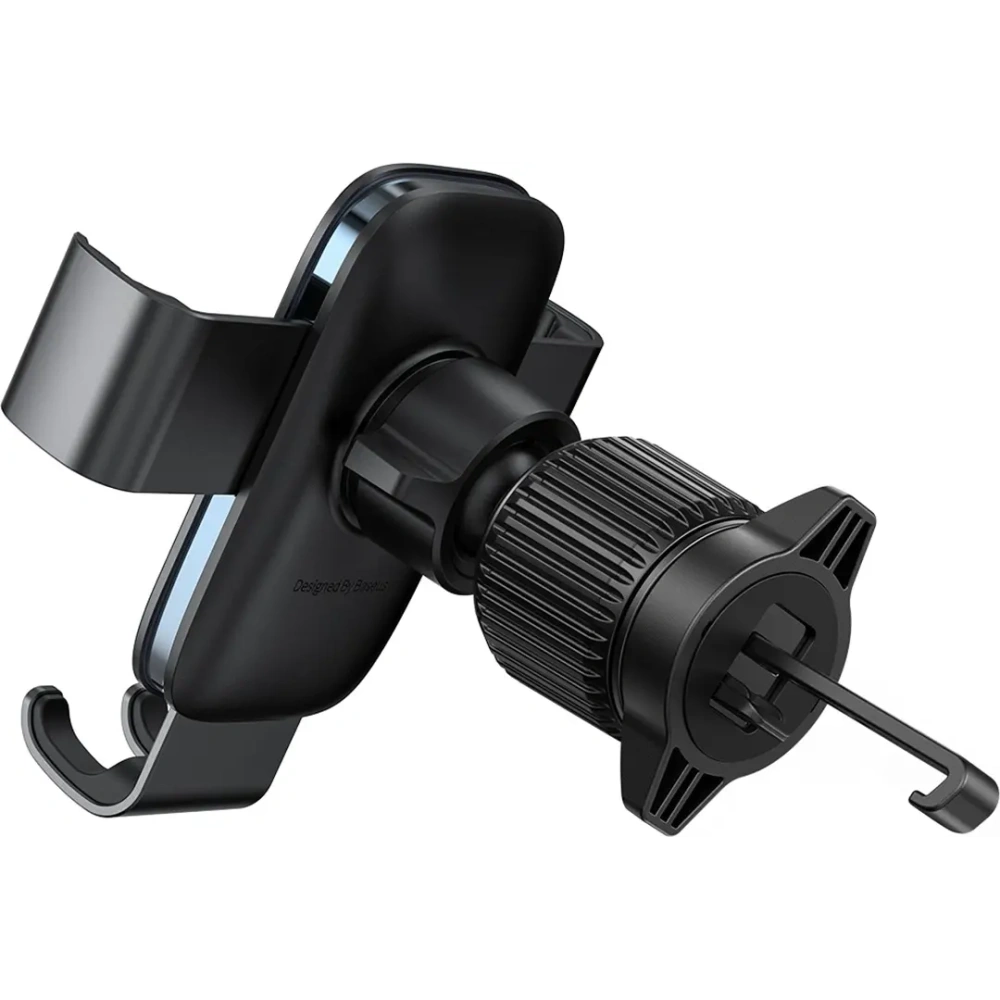 Uchwyt samochodowy do kratki Baseus Metal Age 3 grawitacyjny czarny