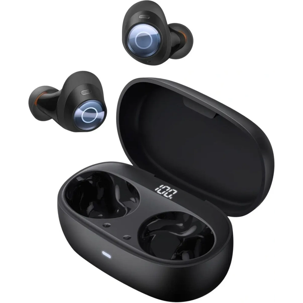 Bezprzewodowe słuchawki dokanałowe Baseus Bowie MA20 Pro TWS ANC IPX6 czarne