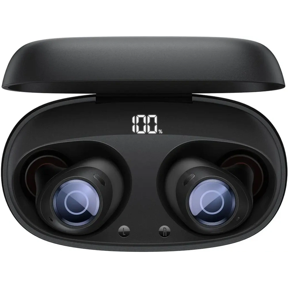 Bezprzewodowe słuchawki dokanałowe Baseus Bowie MA20 Pro TWS ANC IPX6 czarne