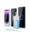 Powerbank Baseus Popsicle 5200mAh 20W z wbudowanym kablem Lightning + kabel Baseus Simple USB-C / USB-C 60W/20V/3A/30cm biało-zielony