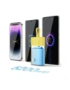 Powerbank Baseus Popsicle 5200mAh 20W z wbudowanym kablem Lightning + kabel Baseus Simple USB-C / USB-C 60W/20V/3A/30cm zółto-różowy