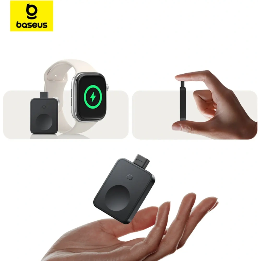 Ładowarka indukcyjna Baseus MagPro 2.5W magnetyczna do Apple Watch czarna