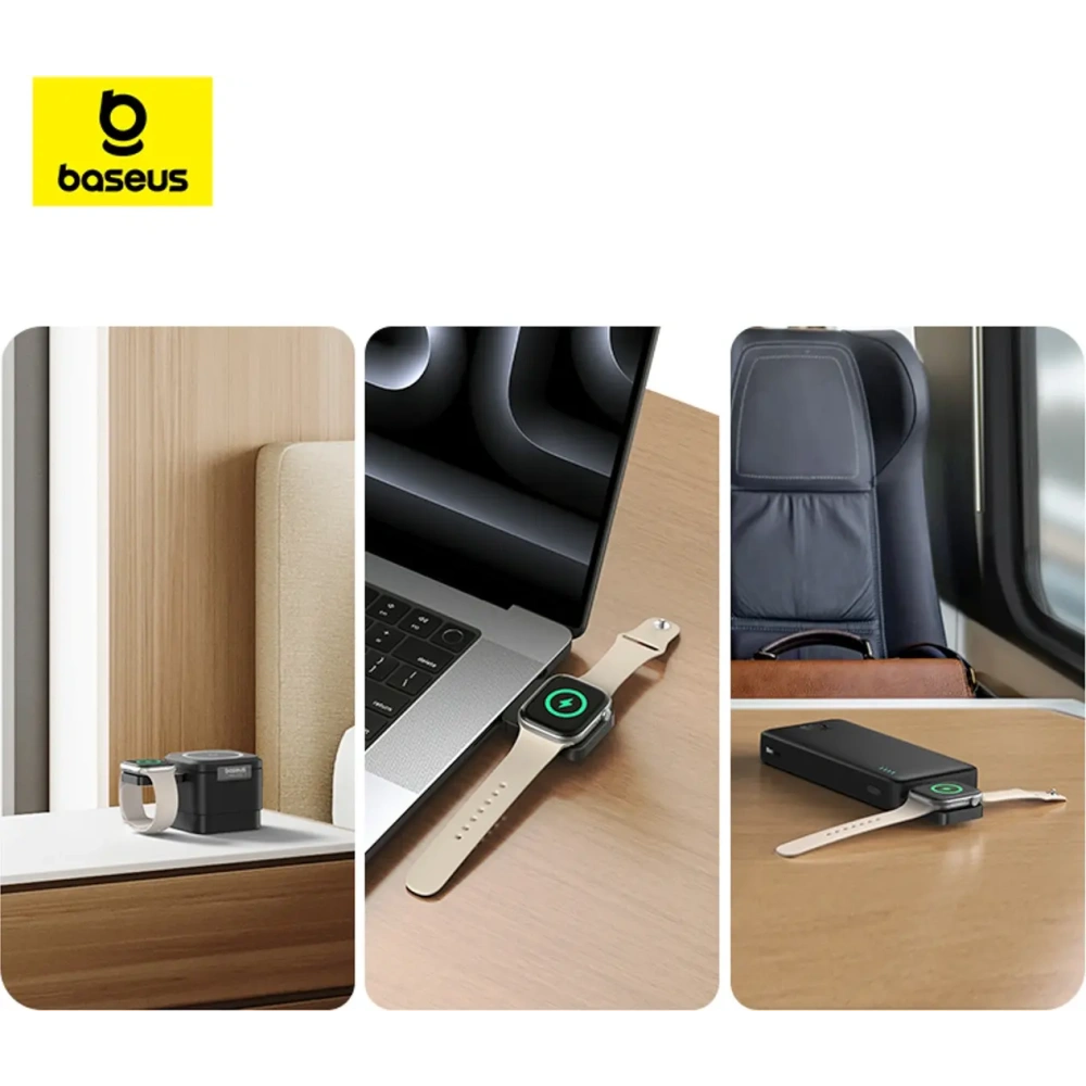 Ładowarka indukcyjna Baseus MagPro 2.5W magnetyczna do Apple Watch czarna