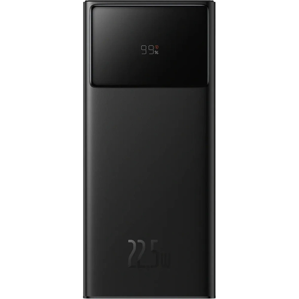 Powerbank Baseus EnerFill FP41 30000mAh 22.5W z kablem Baseus Simple USB-A / USB-C 3A 30cm czarny