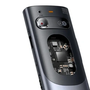 Wskaźnik laserowy Baseus Orange Dot z AI i automatycznym tłumaczeniem szary (z akumulatorem)