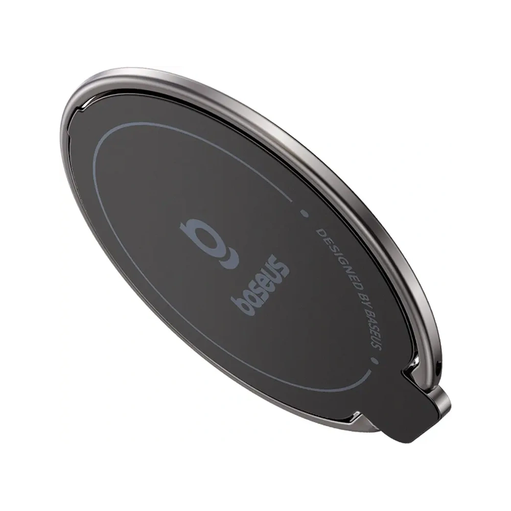 Ring magnetyczny Baseus MagPro II z funkcją podstawki tytanowy