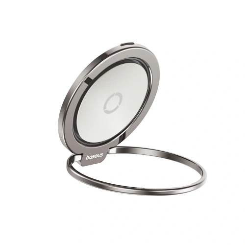 Ring magnetyczny Baseus MagPro II z funkcją podstawki tytanowy