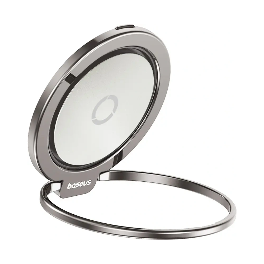 Ring magnetyczny Baseus MagPro II z funkcją podstawki tytanowy