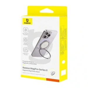 Ring magnetyczny Baseus MagPro II z funkcją podstawki tytanowy