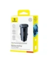 Ładowarka samochodowa Baseus GoTrip USB-A, USB-C 30W czarna
