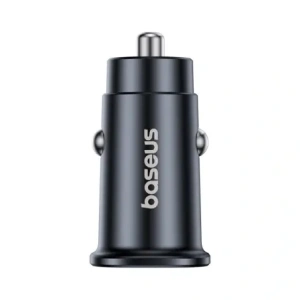 Ładowarka samochodowa Baseus GoTrip USB-A, USB-C 30W czarna