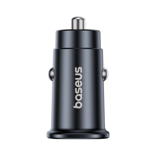 Ładowarka samochodowa Baseus GoTrip USB-A, USB-C 30W czarna