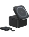 Ładowarka indukcyjna Baseus MagPro 3w1 25W MagSafe do telefonu / smartwatcha / słuchawek czarna