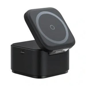 Ładowarka indukcyjna Baseus MagPro 3w1 25W MagSafe do telefonu / smartwatcha / słuchawek czarna
