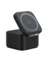Ładowarka indukcyjna Baseus MagPro 3w1 25W MagSafe do telefonu / smartwatcha / słuchawek czarna