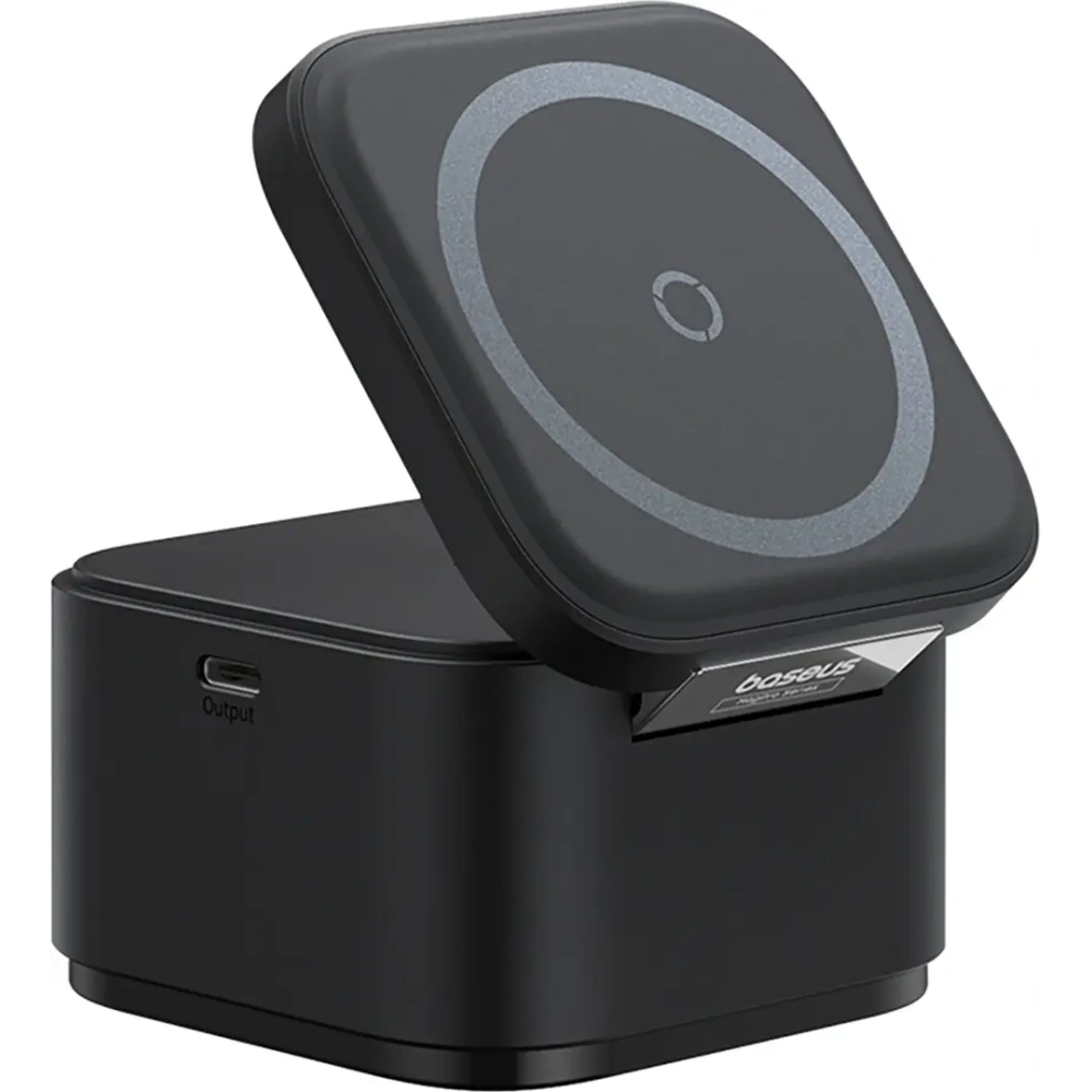 Ładowarka indukcyjna Baseus MagPro 3w1 25W MagSafe do telefonu / smartwatcha / słuchawek czarna